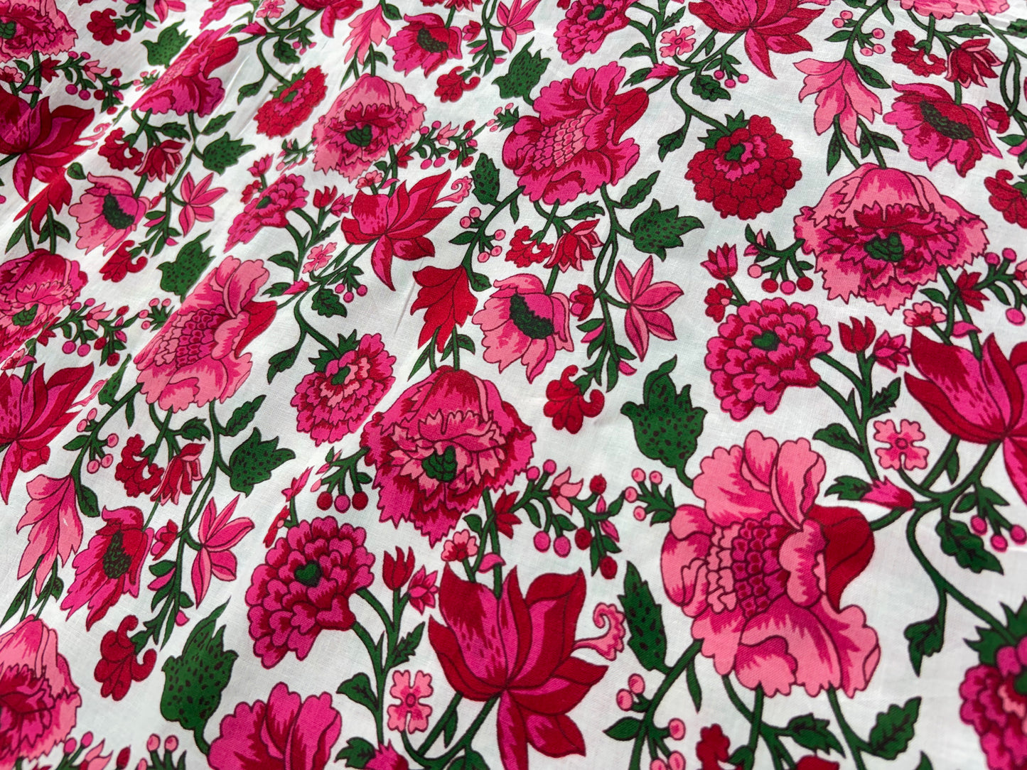 COTTON HANDBLOCK PRINTED FABRIC
