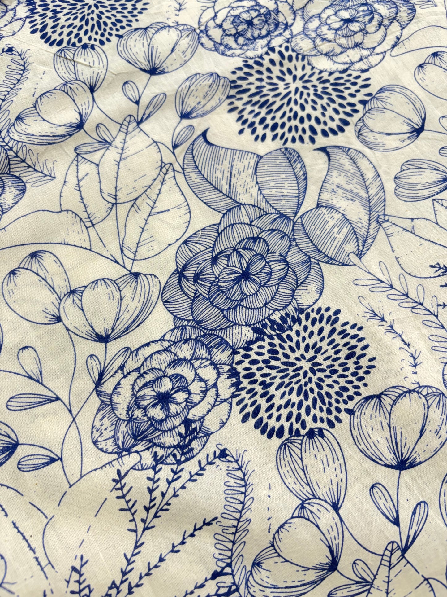 COTTON HANDBLOCK PRINTED FABRIC