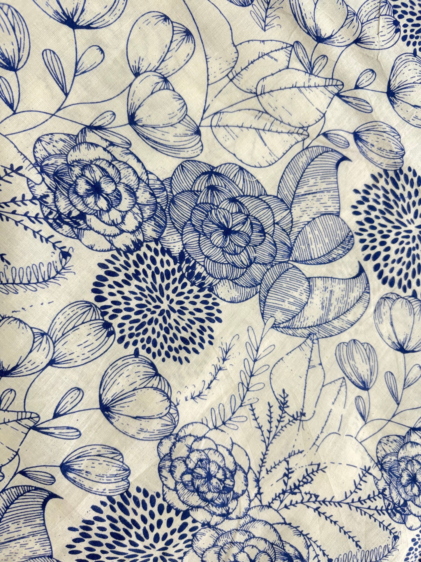 COTTON HANDBLOCK PRINTED FABRIC
