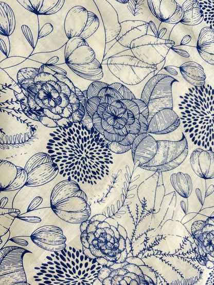 COTTON HANDBLOCK PRINTED FABRIC