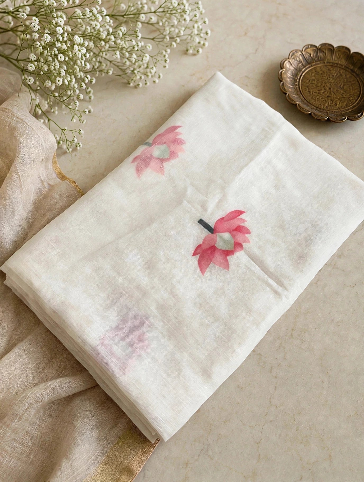 SOFT LINEN SAREE