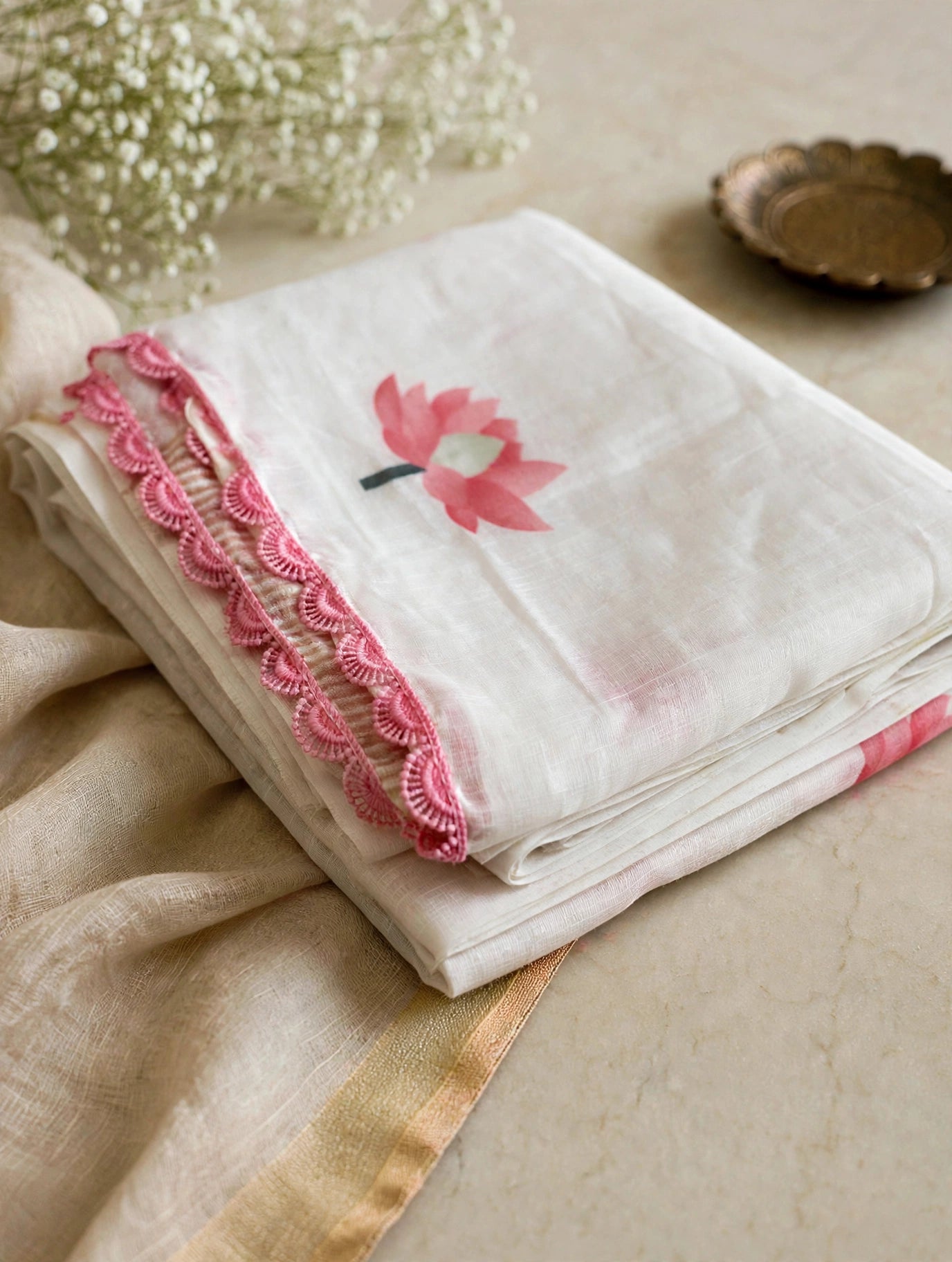 SOFT LINEN SAREE