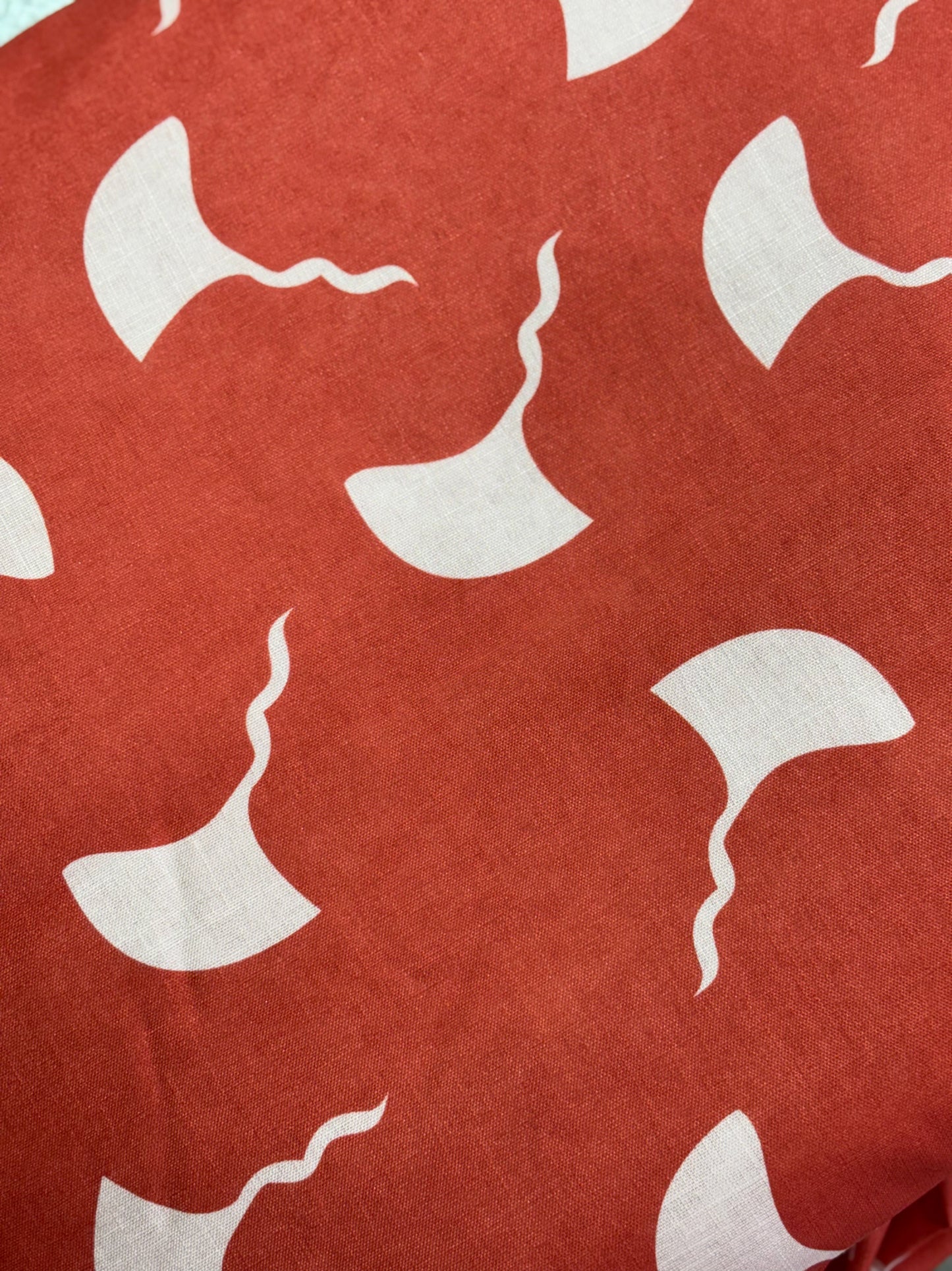 Linen Cotton Fabric-MIS433RRD5