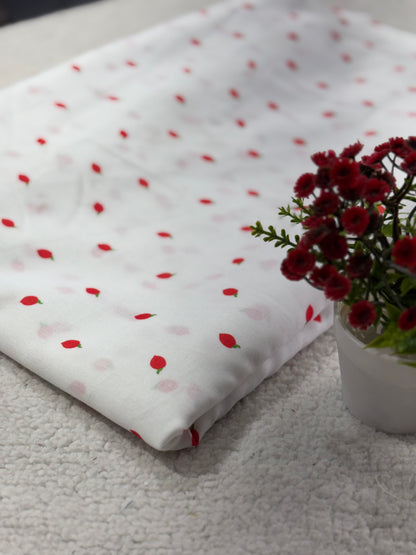 Linen Cotton Fabric-MIS433RRD7