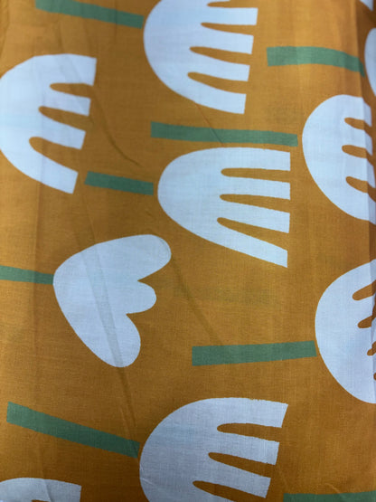 Linen Cotton Fabric-MIS433RRD6