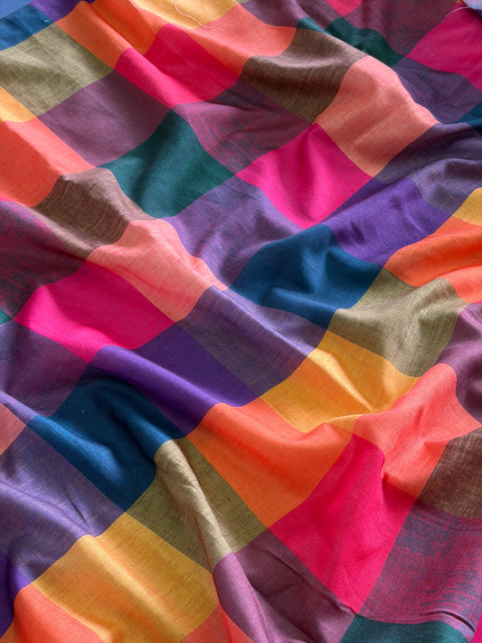 Plaidora - Italian Linen  Cotton - MIS669RRD2