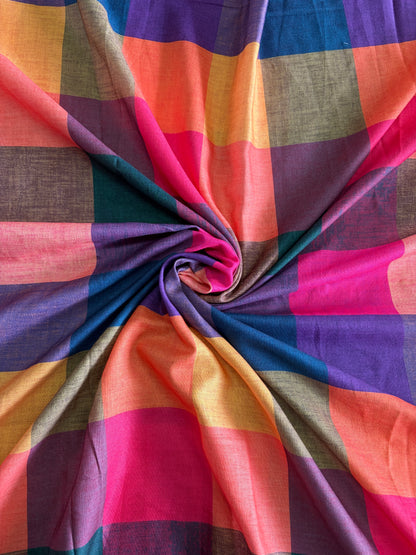 Plaidora - Italian Linen  Cotton - MIS669RRD2