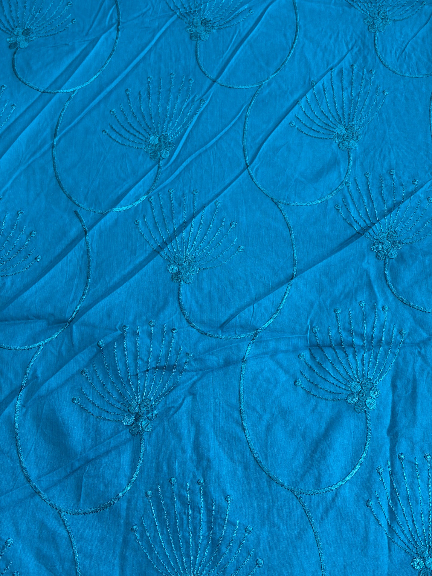Pure Cotton With Embroidery - MIS285RRD15