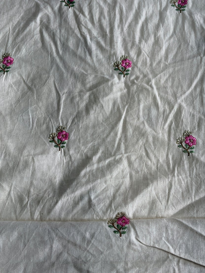 Pure Cotton With Embroidery - MIS285RRD2
