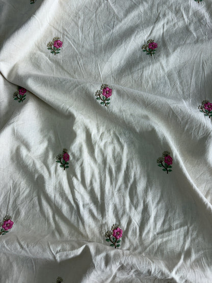 Pure Cotton With Embroidery - MIS285RRD2