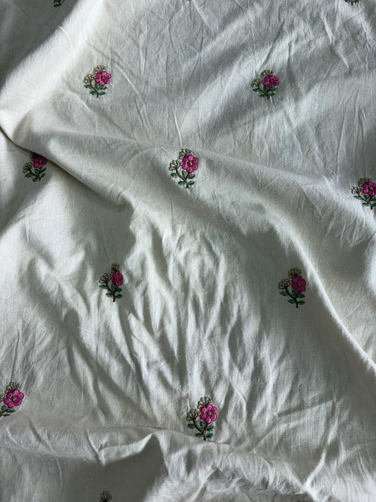 Pure Cotton With Embroidery - MIS285RRD2