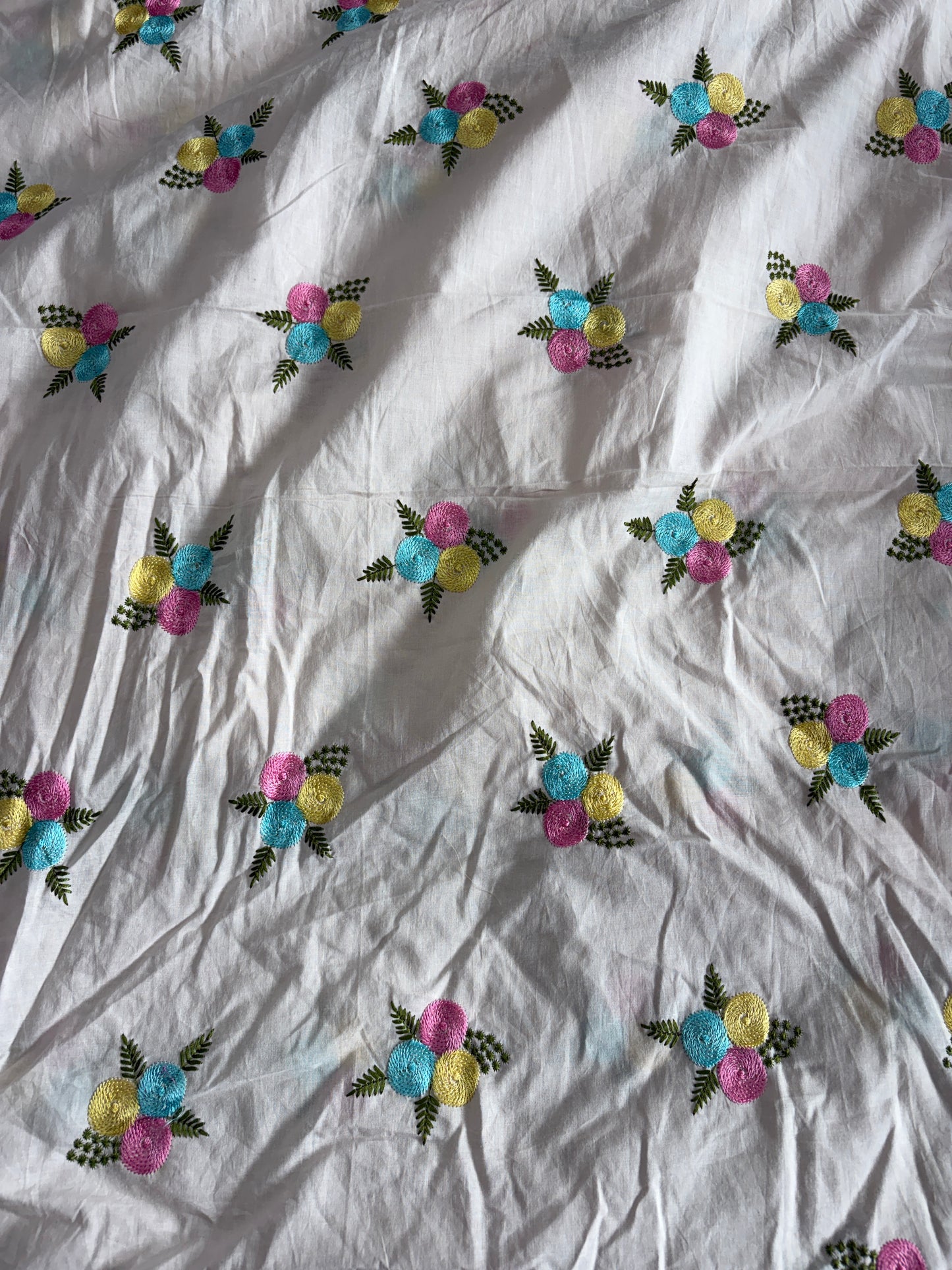 Cora Cotton with Embroidery-MIS285RRD10