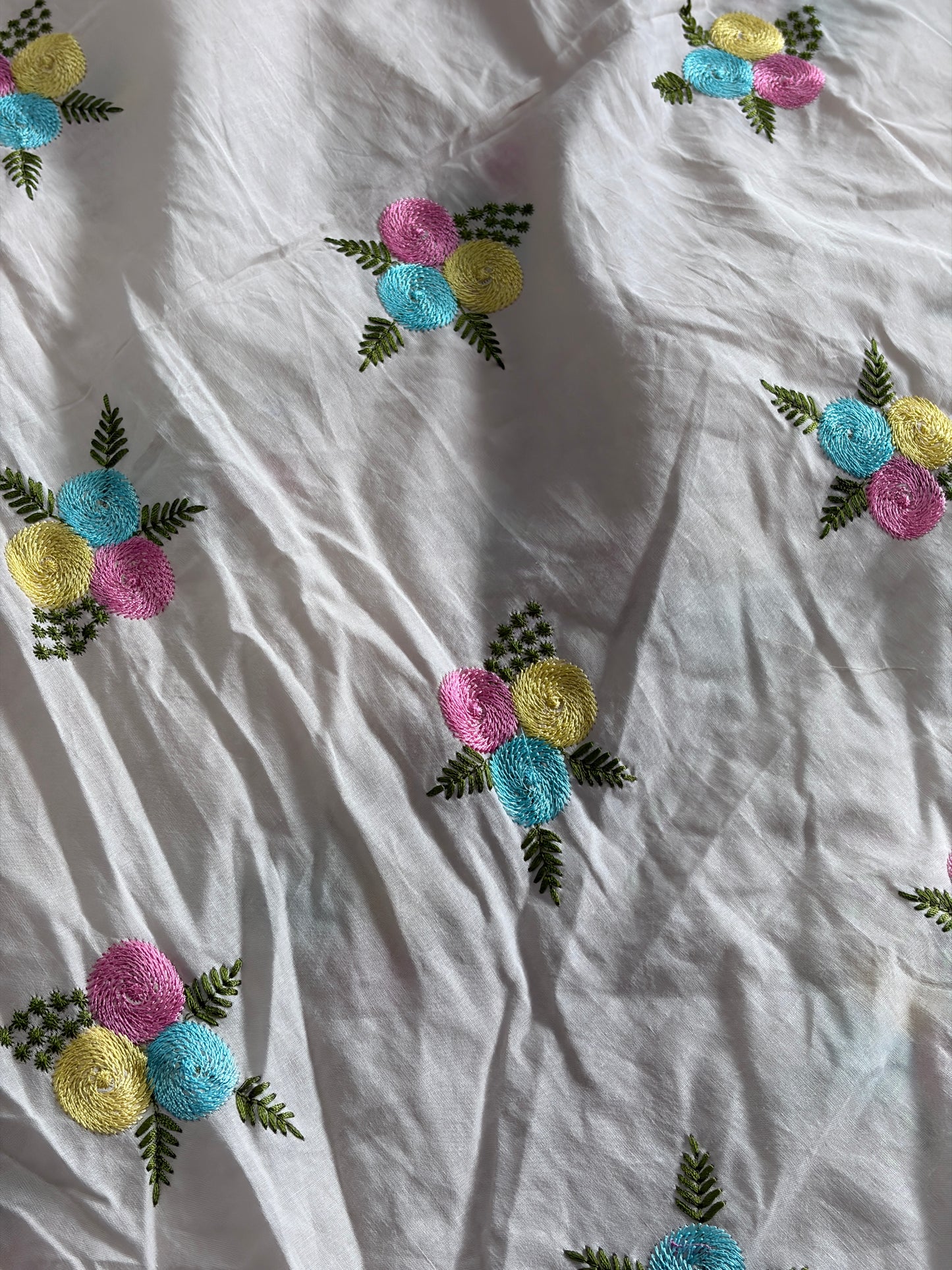 Cora Cotton with Embroidery-MIS285RRD10