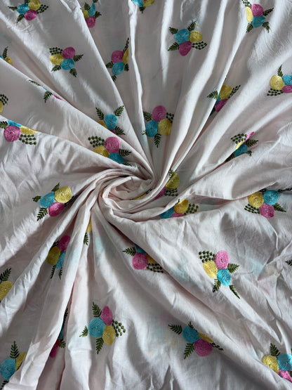 Cora Cotton with Embroidery-MIS285RRD10
