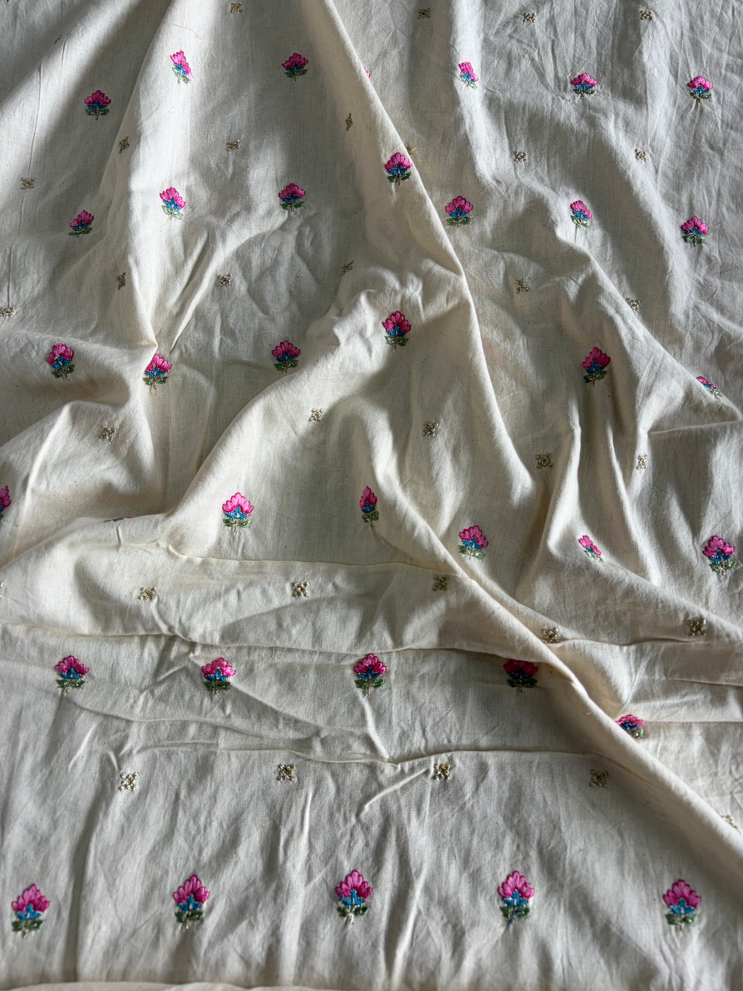 Pure Cotton With Embroidery - MIS285RRD5