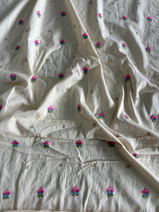 Pure Cotton With Embroidery - MIS285RRD5