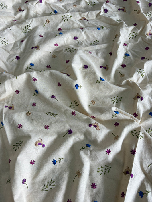 Cora Cotton with Embroidery-MIS285RRD1
