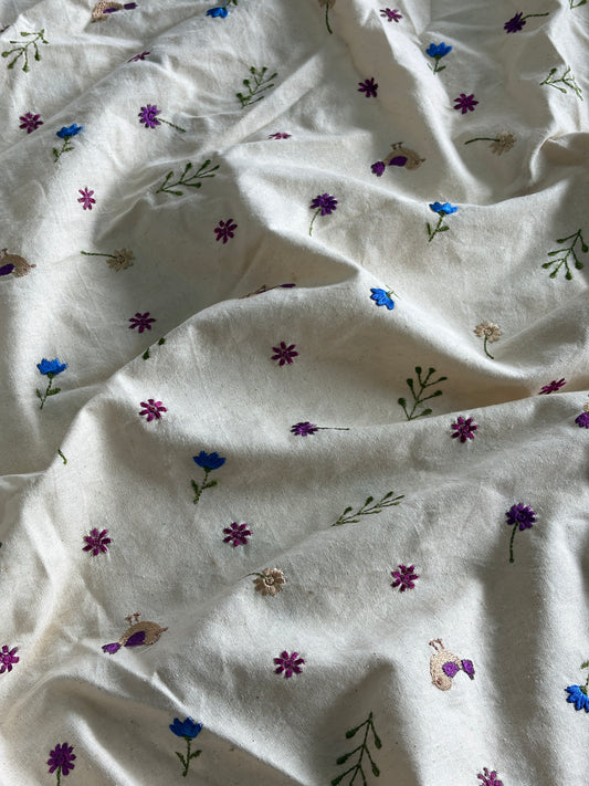 Cora Cotton with Embroidery-MIS285RRD1