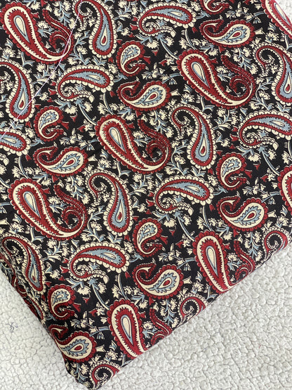 Multicolor Kalamkari Cotton Fabric – Ideal for Co-ord Sets