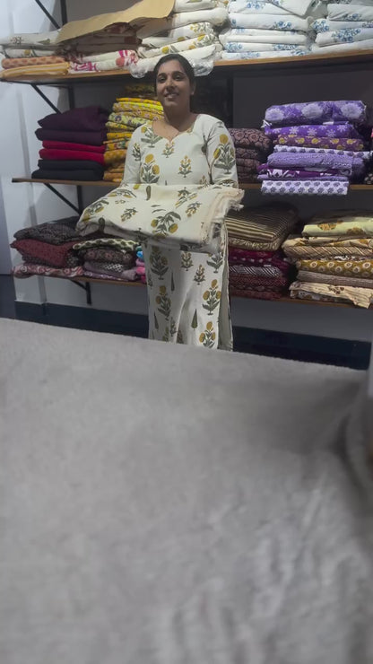 Jaipur Printed Cotton Fabric – Soft & Lightweight | Perfect for Co-ord Sets