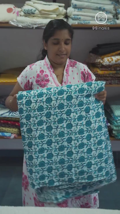 Indigo Jaipur Cotton Fabric – MIS787ATH-29